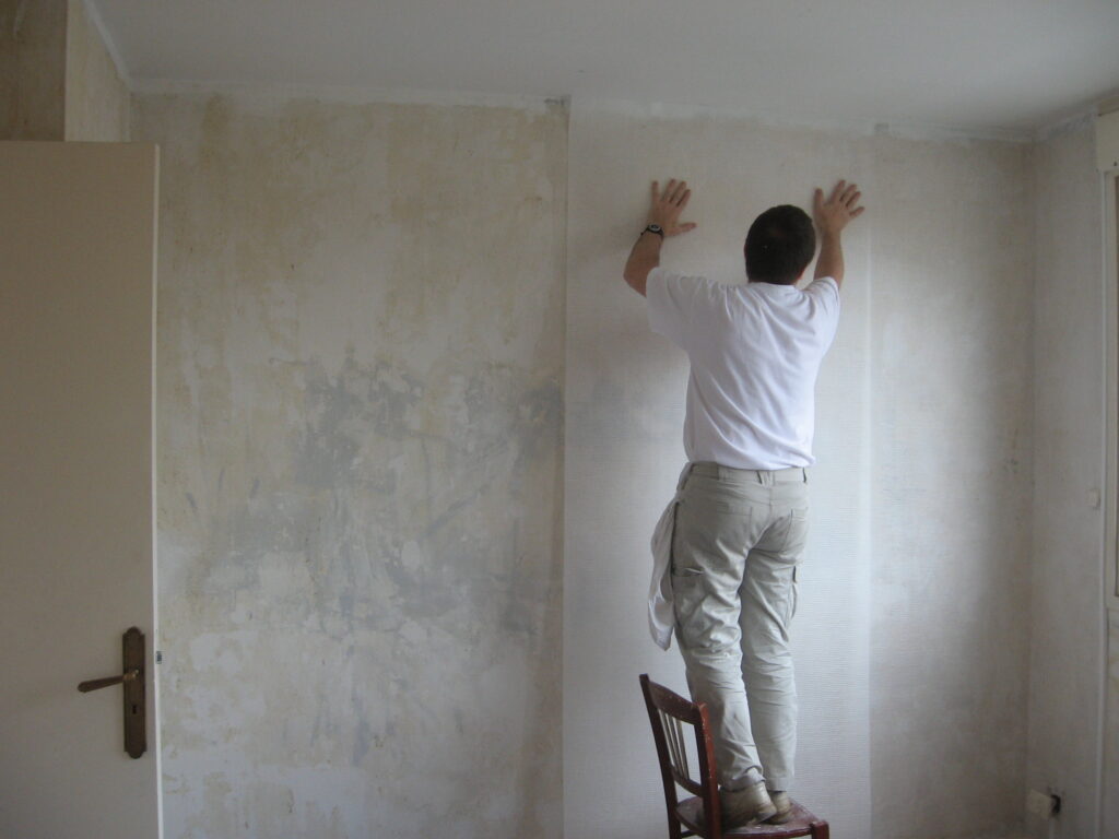 Pose de toile de verre près de Toulouse